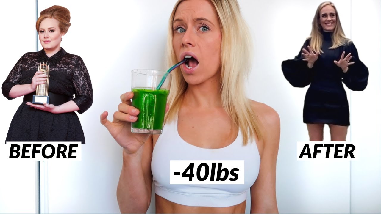 I Tried Adele's 40lb Weight Loss Program SIRTFOOD DIET - YouTube